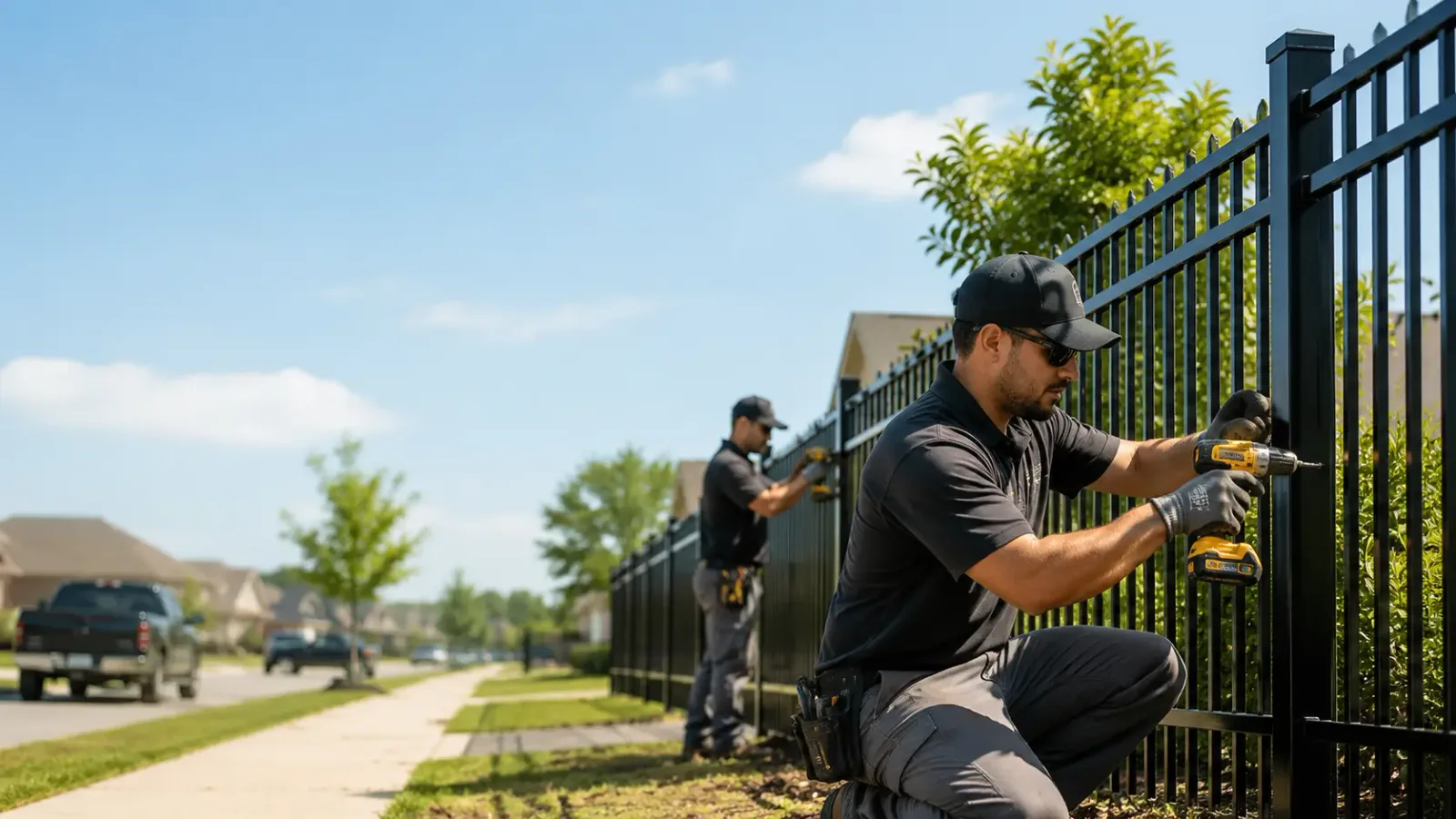 Metal Fence Installation in Linn, MO